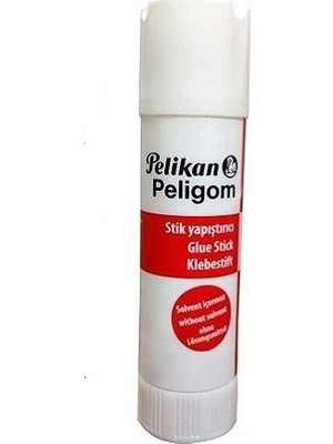 Pelikan Peligom Stick Yapıştırıcı 10 gr Solventsiz Beyaz Renkli Pratik Kullanım İçin