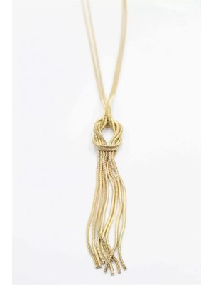 Remstdrk Örgü Kolye - Altın