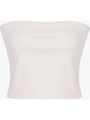 Penti Beyaz Straplez Üst