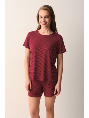 Suwen Casual Şort Pijama Takımı