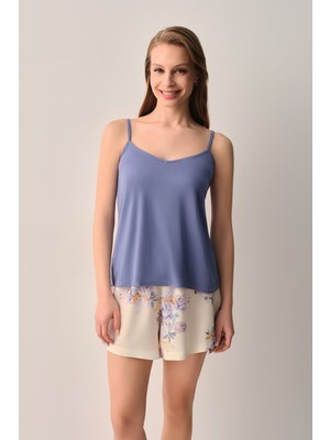 Suwen Lina Atlet Şort Pijama Takımı