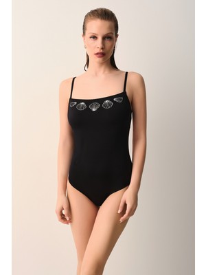 Suwen Seashell Nakışlı Basic Mayo