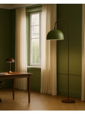 Longing Terra Verde Metal Lambader Oturma Odası & Yatak Odası & Salon Lambader