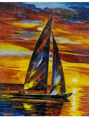 Elegantshop 5d Yapışan Boncuk Mozaik Tablo 30*40 cm YZSX35