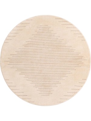 Angora Home Angorahome Tria Koleksiyonu Dokuma Makine Halısı TA1051 Yuvarlak