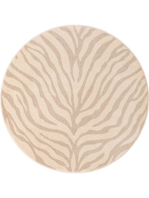 Angora Home Angorahome Tria Koleksiyonu Dokuma Makine Halısı TA1053 Yuvarlak