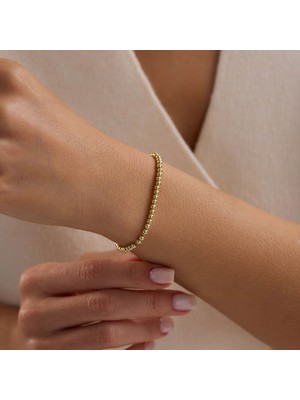 Sembol Gold 14 Ayar Top Zincir Altın Bileklik 1.80 Gram