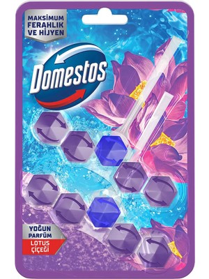 Domestos WC Blok Yoğun Parfümlü Lotus Çiçeği 2x50g