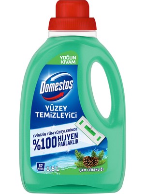 Domestos  Yoğun Kıvamlı Yüzey Temizleyici Çam Ferahlığı Tüm Yüzeyler İçin  1500 ml