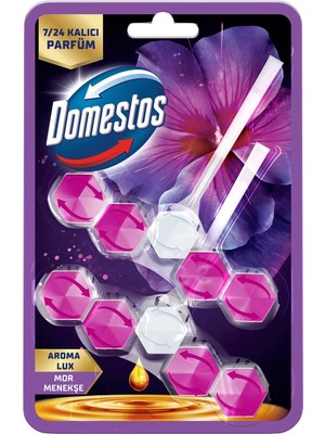Domestos Aroma Lux Tuvalet Bloğu Mor Menekşe 100g