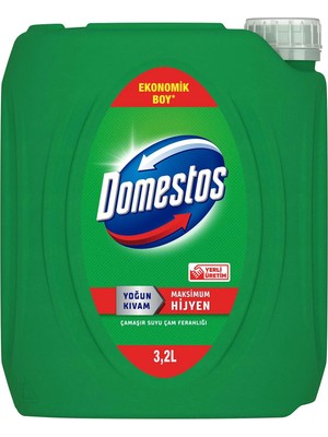 Domestos Yoğun Kıvamlı Çamaşır Suyu Çam Ferahlığı 3240 ml