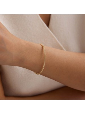 Sembol Gold Italy Esnek Altın Bileklik 0.70 gr | 14 Ayar Italyan Gold