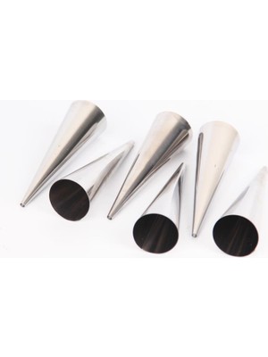 Alfa Life Marketing 6'lı Korne Kalıbı Paslanmaz Çelik