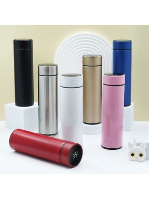 Alfa Life Marketing Sıcaklık Göstergeli Dijital Termos 500 ml