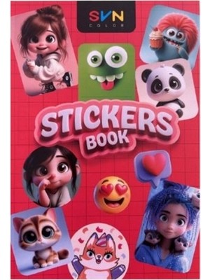 Svn Stickers Book Seri:4 Sticker Aktivite Kitabı