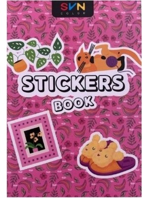 Svn Stickers Book Seri:1 Sticker Aktivite Kitabı