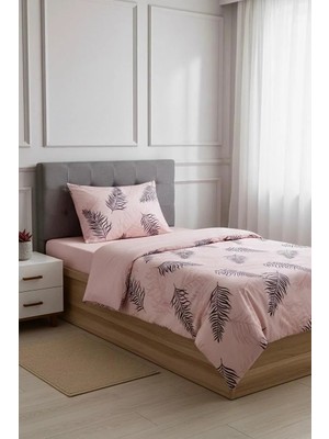 Üntaş Üntaşlife Çfit Taraflı Pudra  Tüy 160X220 Tek Kişilik Nevresim Seti Pudratüysettek(Çarşafyoktur)