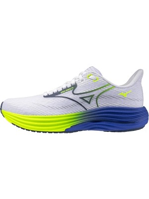 Mizuno Wave Rider 29 Erkek Koşu Ayakkabısı Beyaz / Lacivert