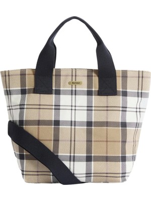 Barbour Maisy Tartan Omuz Çantası BE71 Rosewood Tartan