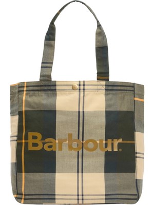 Barbour Telfield Tartan Tote Kol Çantası TN51 Ancient Tartan