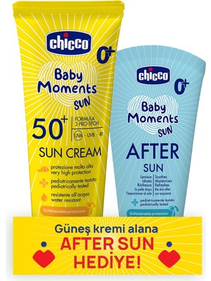 Indispensablely Baby Moments Sun Güneş Kremi Spf 50+ 75 ml + After Sun Hediye