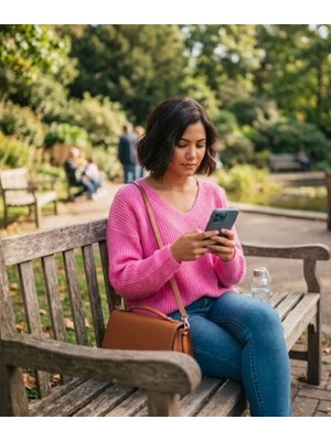 Urumday Kadın V Yaka Kazak