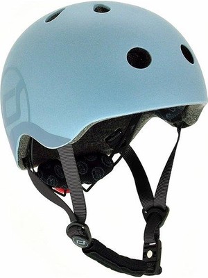 Scoot And Ride Helmet Çocuk Kaskı S-M Petrol Mavisi 190605-96369
