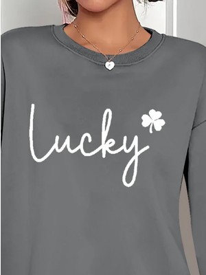 Buğrahayalin Kadın Uzun Kollu Bisiklet Yaka Viskon Iki Iplik Bluz