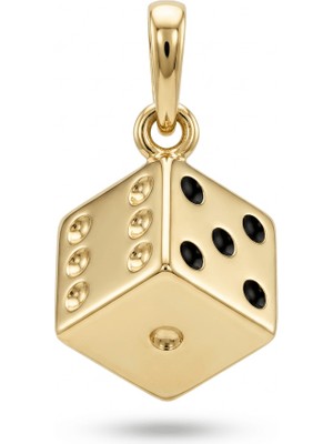 Winners Jewels Çift Zar Kolye Şans Takısı