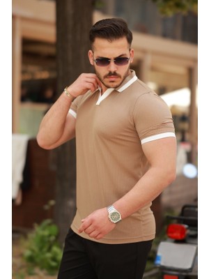 Buğrahayalin Erkek Hemşire Yaka Kısa Kollu Tişört