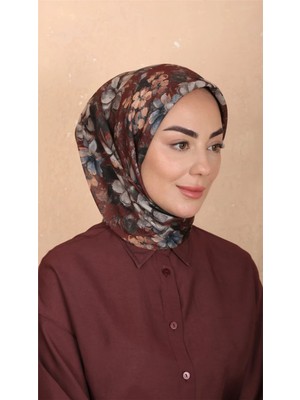 Lo'cella Pamuklu Soft Eşarp 4549-9 Taba