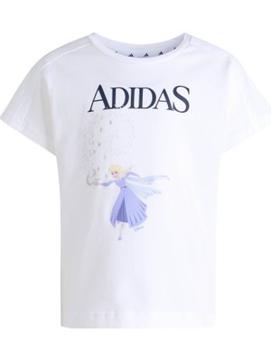 Adidas Disney Frozen Beyaz Çocuk Tshirt