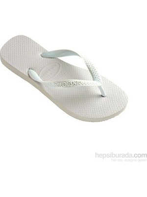 Havaianas Beyaz Terlik Erkekler İçin Günlük Kullanım Düz Topuk 41 - 42 Numaralı Hafif ve Rahat