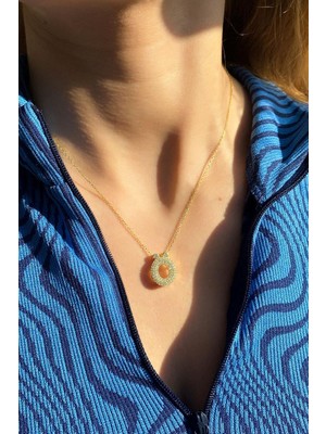Spossy Silver Jewelry Ö Harf Kolye