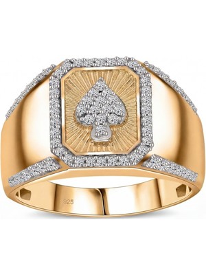 Winners Jewels Maça Ası Taşlı Yüzük