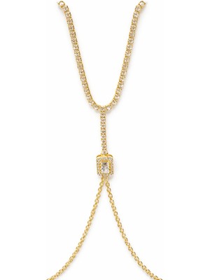 Vipfoni Su Yolu Baget Taşlı Şahmeran Bileklik