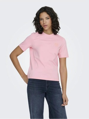 Only  Sophıa Embroıdery Regular Fit Kadın Tişört 15368560