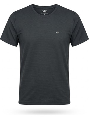 Crosstime Basic Antrasit Erkek Tshirt
