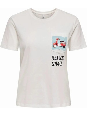 Only Polly Regular Fit Kadın Tişört 15317989