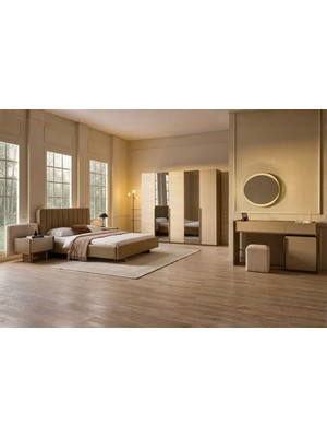 Doressa Vanta Deri Travesli Yatak Odası Takımı