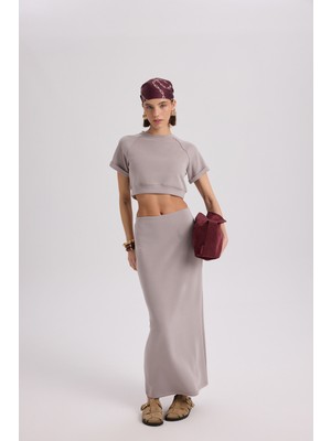 Mai Paloma Vizon Crop Etek Takım