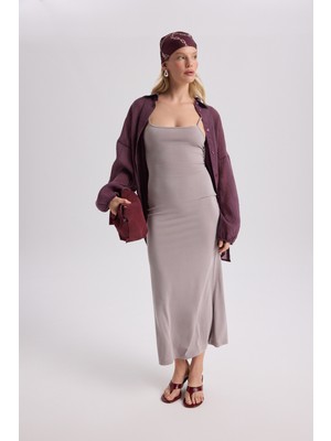 Mai Ferry Lila Basic  Elbise