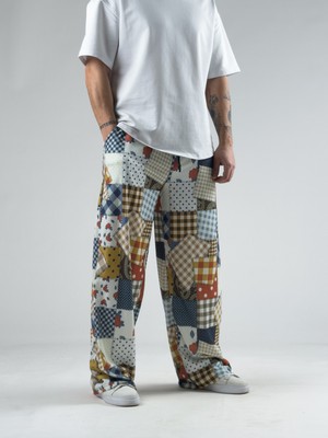Cocopelli Patchwork Erkek Baggy Pantolon COC3018