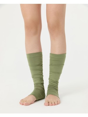 Ayma Active Matcha Büzgülü Tozluk