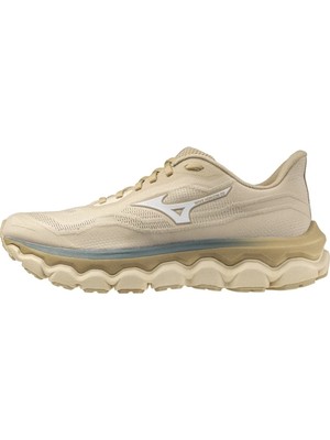 Mizuno Wave Horizon 9 Erkek Koşu Ayakkabısı Krem