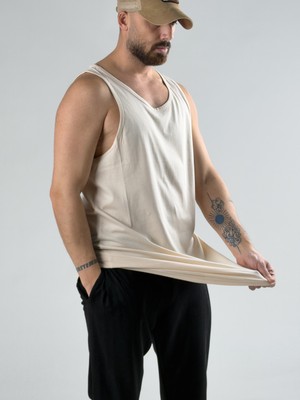 Cocopelli Bej Erkek Spor Atlet COC3006