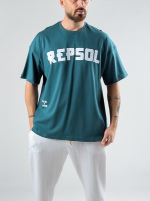 Cocopelli Petrol Yeşili Repsol Erkek T-Shirt COC3009