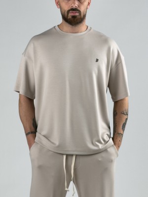 Cocopelli Bej Erkek T-Shirt COC3013-2