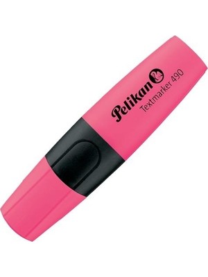 Pelikan 490 Pembe Fosforlu Kalem Yazılı Notlar İçin Özel İşaretleme Aracı