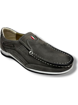 Master 1706-26 Hakiki Nubuk Deri Casual Erkek Ayakkabı